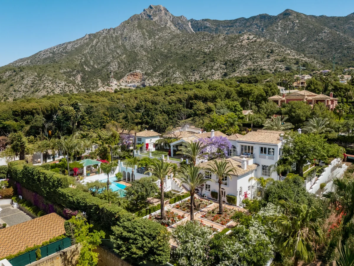 Generösa ytor ovanför Marbella, Sierra Blanca, Marbella